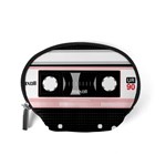 Pink Compact Cassette Accessory Pouch (Small) Back