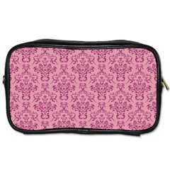 Victorian Pink Ornamental Toiletries Bag (two Sides) by snowwhitegirl