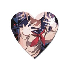 19 Heart Magnet by miuni