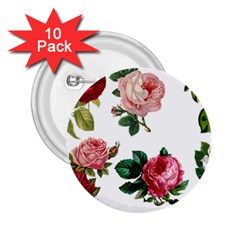 Roses 1770165 1920 2 25  Buttons (10 Pack)  by vintage2030