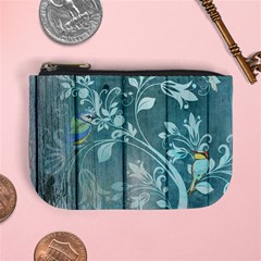 Green Tree Mini Coin Purse by vintage2030