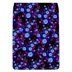 Purple Blue  Roses Removable Flap Cover (l) by snowwhitegirl