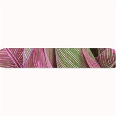 Pink Leaves Small Bar Mats by snowwhitegirl