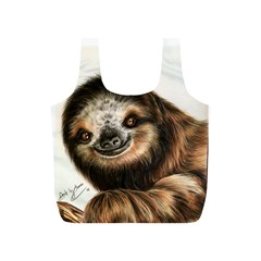 Sloth Smiles Reusable Bag (s) by ArtByThree