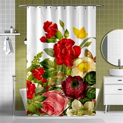 Flower Bouquet 1131891 1920 Shower Curtain 48  X 72  (small)  by vintage2030