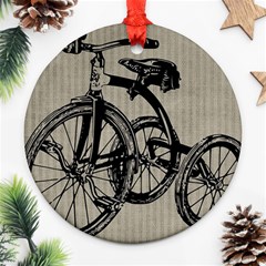 Tricycle 1515859 1280 Ornament (round) by vintage2030