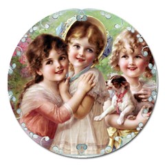 Vintage 1501556 1920 Magnet 5  (round) by vintage2030