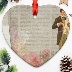 Background 1227545 1280 Heart Ornament (two Sides) by vintage2030