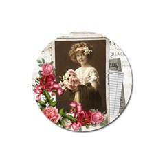 Vintage 1168517 1920 Magnet 3  (round) by vintage2030