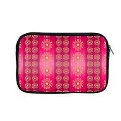 Background Pattern Pink Wallpaper Apple Macbook Pro 13  Zipper Case by Sapixe