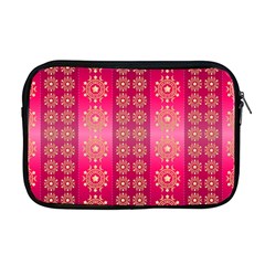 Background Pattern Pink Wallpaper Apple Macbook Pro 17  Zipper Case by Sapixe