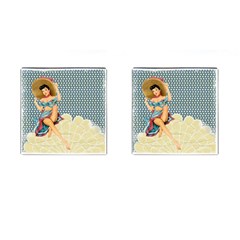 Retro 1107634 1920 Cufflinks (square) by vintage2030