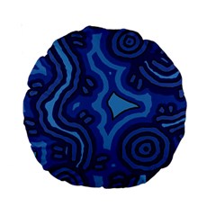 Aboriginal Art - Travel  Standard 15  Premium Round Cushions by hogartharts