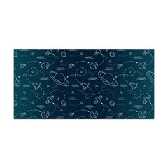 Retro Space Pattern Yoga Headband by JadehawksAnD