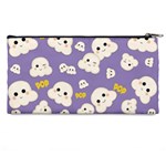 Cute Kawaii Popcorn pattern Pencil Cases Back