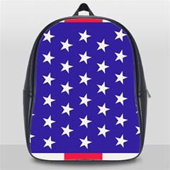 Day Independence July Background School Bag (xl) by Simbadda