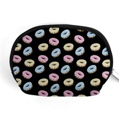 Donuts Pattern Accessory Pouch (medium) by Valentinaart