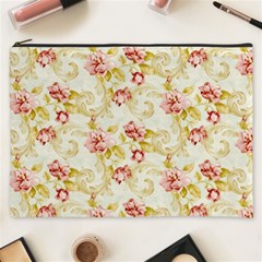 Background Pattern Flower Spring Cosmetic Bag (xxxl) by Celenk