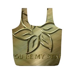 You Are My Star Full Print Recycle Bag (m) by NSGLOBALDESIGNS2