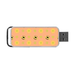 Bee A Bug Nature Portable Usb Flash (one Side) by Nexatart