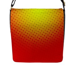 Digital Art Art Artwork Abstract Flap Closure Messenger Bag (l) by Sapixe