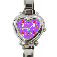 Saint Nicholas Saint Nicholas Heart Italian Charm Watch by Sapixe