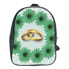 Rings Heart Love Wedding Before School Bag (xl) by Sapixe