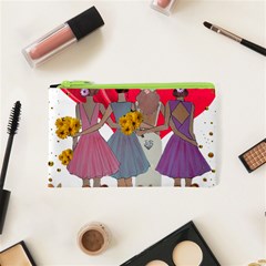 Girl Power Cosmetic Bag (xs) by burpdesignsA