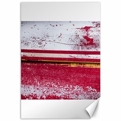 Boat Chipped Close Up Damaged Canvas 12  X 18  by Sapixe