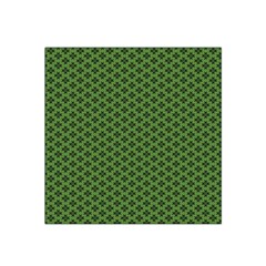 Logo Kek Pattern Black And Kekistan Green Background Satin Bandana Scarf by snek