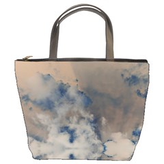 Deep Time Clouds Bucket Bag by LoolyElzayat