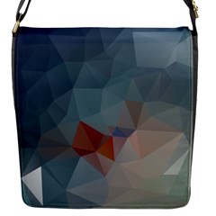 Triangle Geometry Trigonometry Flap Closure Messenger Bag (s) by Mariart