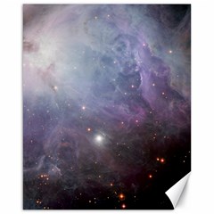 Orion Nebula Pastel Violet Purple Turquoise Blue Star Formation  Canvas 16  X 20  by genx