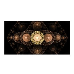 Fractal Design Pattern Fantasy Satin Wrap by Wegoenart