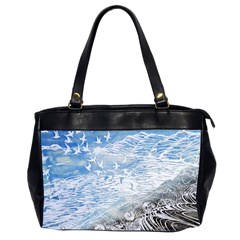 Coast Beach Shell Conch Water Oversize Office Handbag (2 Sides) by Wegoenart