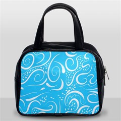 Scribble Reason Design Pattern Classic Handbag (two Sides) by Wegoenart