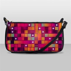 Abstract Background Colorful Shoulder Clutch Bag by Wegoenart