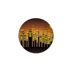 Buildings Skyscrapers City Golf Ball Marker (10 Pack) by Wegoenart