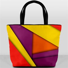 Background Abstract Bucket Bag by Wegoenart