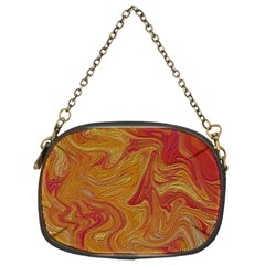 Texture Pattern Abstract Art Chain Purse (two Sides) by Wegoenart