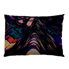 Pattern Texture Fractal Colorful Pillow Case by Wegoenart