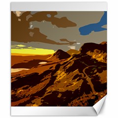 Scotland Monti Mountains Mountain Canvas 20  X 24  by Pakrebo