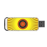 Art Decoration Wallpaper Bright Portable USB Flash (Two Sides) Back