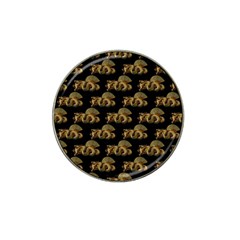 Dragon Motif Print Pattern Hat Clip Ball Marker (10 Pack) by dflcprintsclothing