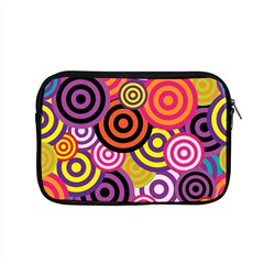 Abstract Circles Background Retro Apple Macbook Pro 15  Zipper Case by Pakrebo