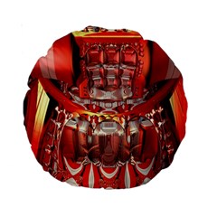 Mechanical Droid Mandelbulb Standard 15  Premium Round Cushions by Pakrebo