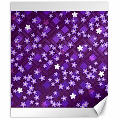 Textile Cross Pattern Square Canvas 20  X 24  by Pakrebo