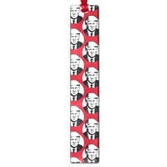 Trump Retro Face Pattern Maga Red Us Patriot Large Book Marks by snek