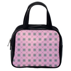 Kekistan Logo Pattern On Pink Background Classic Handbag (one Side) by snek