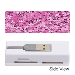 Pink Camouflage Army Military Girl Memory Card Reader (stick) by snek